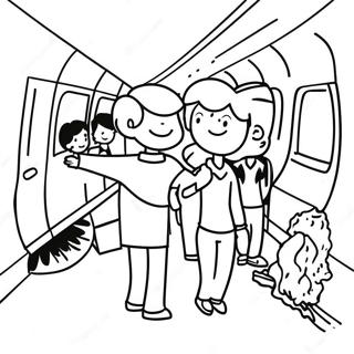 Pagina Da Colorare Dellemozionante Gita Scolastica Di Quarta Elementare 86700-27385