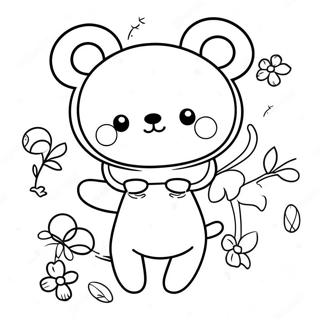 Pagina Da Colorare Di Rilakkuma Cinnamoroll 86926-27552