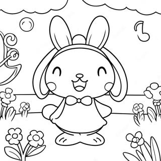 My Melody Pagine Da Colorare