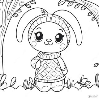 My Melody Pagine da Colorare