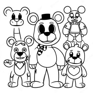 Pagina Da Colorare Di Five Nights At Freddys 87747-28183