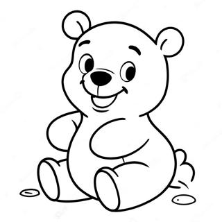 Pagina Da Colorare Del Piccolo Winnie The Pooh 88056-28602
