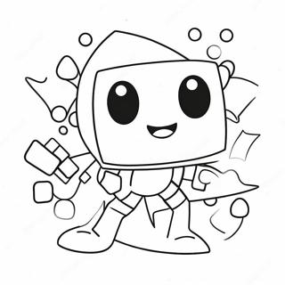 Geometry Dash Pagine da Colorare