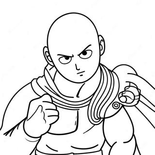 Pagina Da Colorare Di One Punch Man 88621-29038