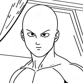 Pagina Da Colorare Di One Punch Man 88621-29039