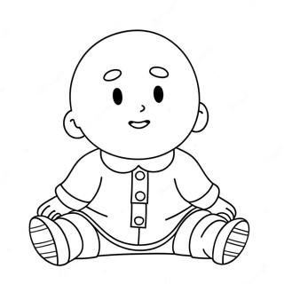 Caillou Pagine Da Colorare