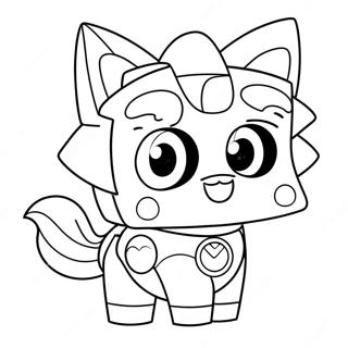 Unikitty Pagine Da Colorare