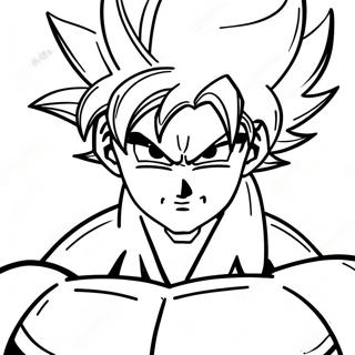 Goku Ultra Istinto Pagine Da Colorare