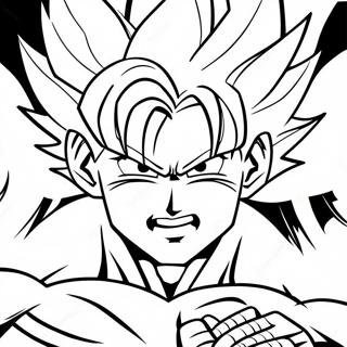 Pagina Da Colorare Di Goku Ultra Istinto 89729-29896