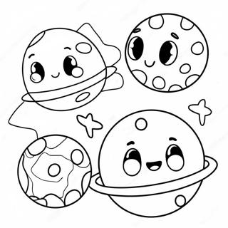 Pagina Da Colorare Dei Pianeti Nani Carini 90118-30203