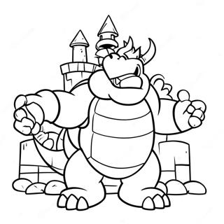 Bowser Pagine Da Colorare