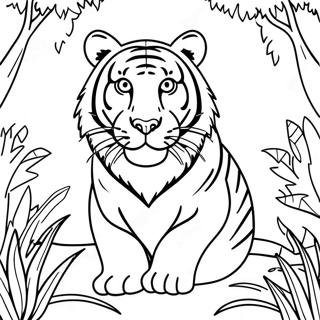 Tigre Pagine Da Colorare