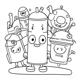 Pagina Da Colorare Storybots 91147-30994