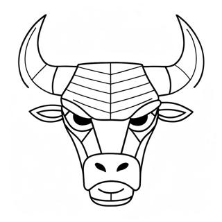 Pagina Da Colorare Del Logo Dei Chicago Bulls 91277-31166