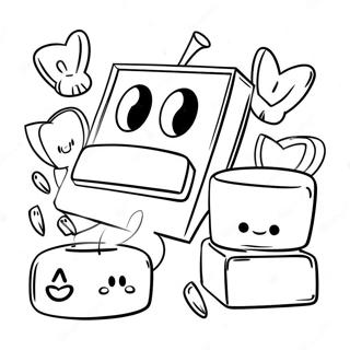 Pagina Da Colorare Alphablocks Avventurosi 91812-31588