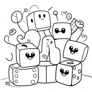 Pagina Da Colorare Alphablocks Giocosi 91814-31595