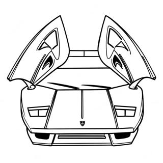 Lamborghini Pagine da Colorare