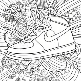 Nike Pagine da Colorare