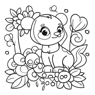 Pagina Da Colorare Stile Indie Vintage 93357-32800