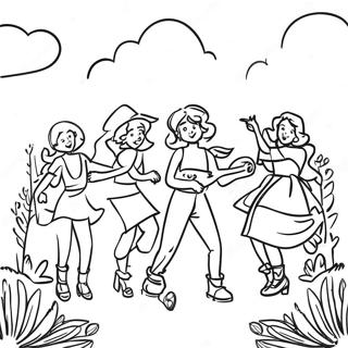 Pagina Da Colorare Festival Tradizionali Di Campagna 93459 32878