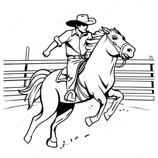 Pagina Da Colorare Del Rodeo 93713-33064