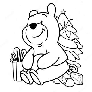 Pagina Da Colorare Natale Di Winnie The Pooh 94021-33302