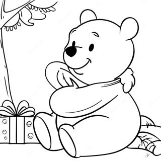 Pagina Da Colorare Natale Di Winnie The Pooh 94021-33304