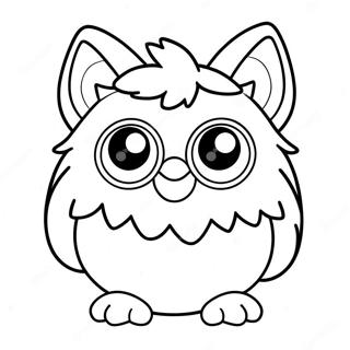 Pagina Da Colorare Di Furby 94099-33362