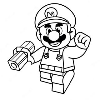 Lego Mario Pagine Da Colorare