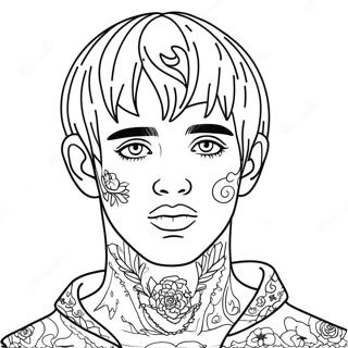 Lil Peep Pagine Da Colorare