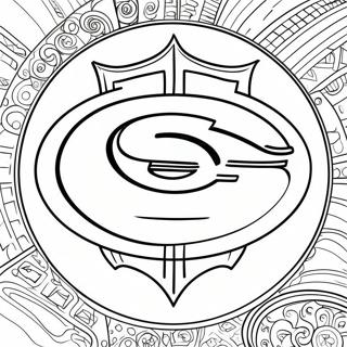 Pagina Da Colorare Del Logo Dei San Francisco 49ers 94692-34019