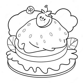 Old Original Strawberry Shortcake Pagine Da Colorare