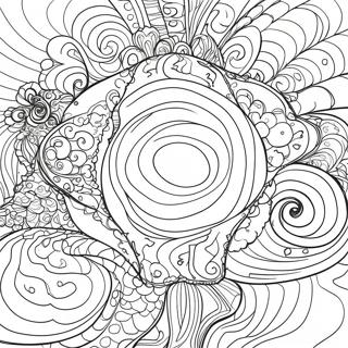 Pagina Da Colorare Di Una Nebulosa Maestosa 95057 34309