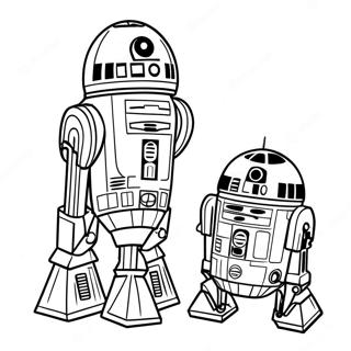 R2d2 Pagine Da Colorare