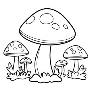 Pagina Da Colorare Dei Personaggi Divertenti Di Toadstool 95236-34454