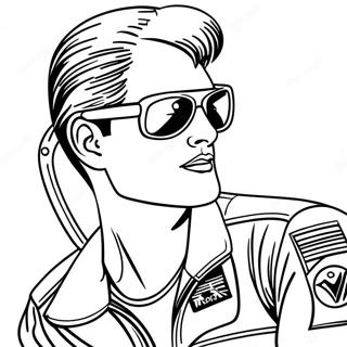 Top Gun Pagine Da Colorare