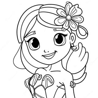 Flora Del Winx Club Pagina Da Colorare 95386-34562