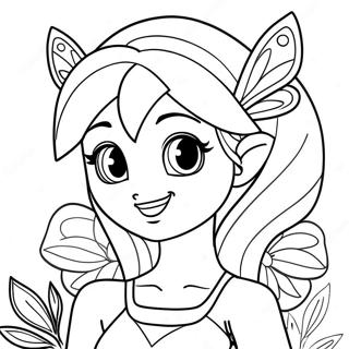 Flora Del Winx Club Pagina Da Colorare 95386-34563