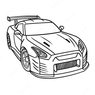 Pagina Da Colorare Auto Da Corsa Gtr Veloce 95691-34837