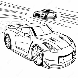 Pagina Da Colorare Auto Da Corsa Gtr Veloce 95691-34838