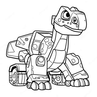 Dinotrux Pagine Da Colorare