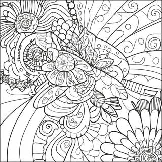 Trippy Pagine da Colorare