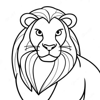 Pagina Da Colorare Di Mufasa Maestoso 95895-34997