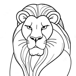 Pagina Da Colorare Di Mufasa Maestoso 95895-34998