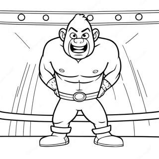 Bam Bam Sul Ring Disegno Da Colorare 95949 35046