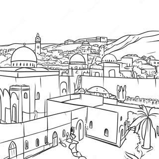 Pagina Da Colorare Dei Siti Storici Di Israele 96545-35512
