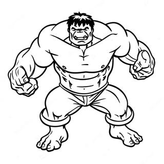 Hulk Pagine da Colorare