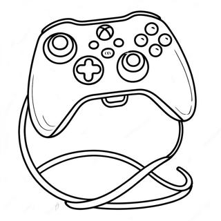 Pagina Da Colorare Del Controller Xbox Retro 97210-36181