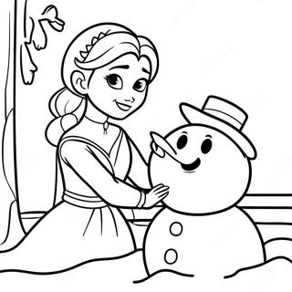 Frozen Pagine da Colorare