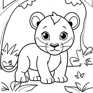 Leone Pagine da Colorare